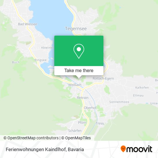 Ferienwohnungen Kaindlhof map
