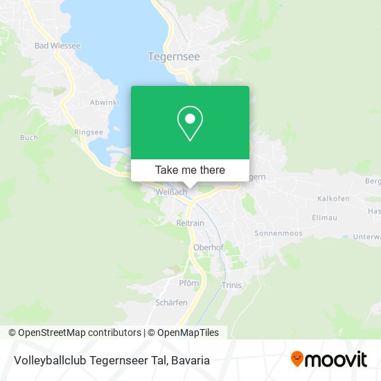 Volleyballclub Tegernseer Tal map