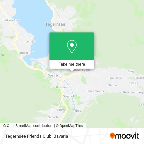 Карта Tegernsee Friends Club