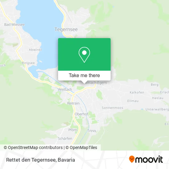 Rettet den Tegernsee map