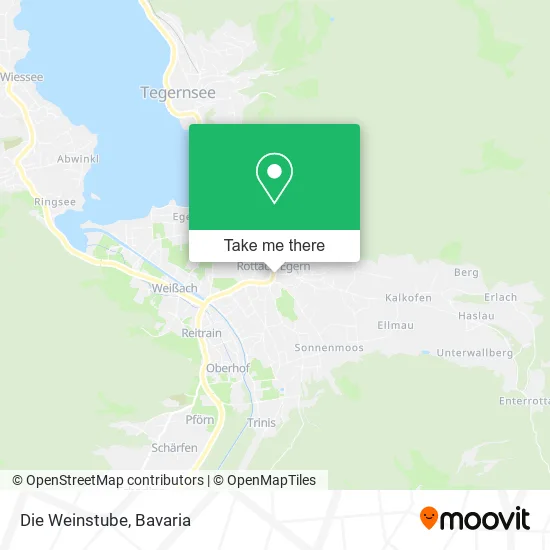 Карта Die Weinstube