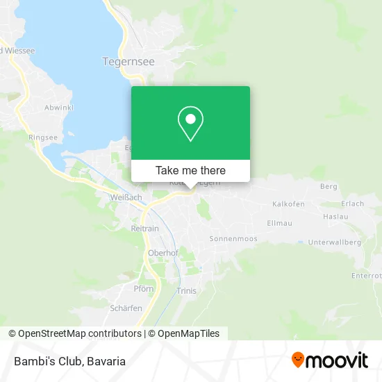 Карта Bambi's Club