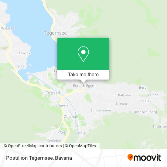 Карта Postillion Tegernsee