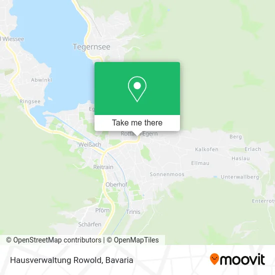 Карта Hausverwaltung Rowold