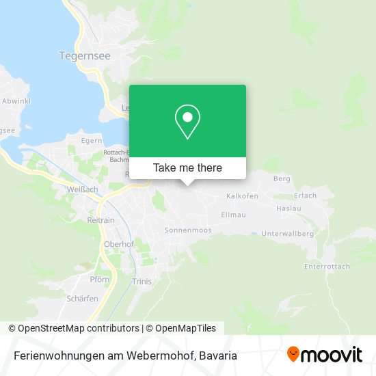 Карта Ferienwohnungen am Webermohof