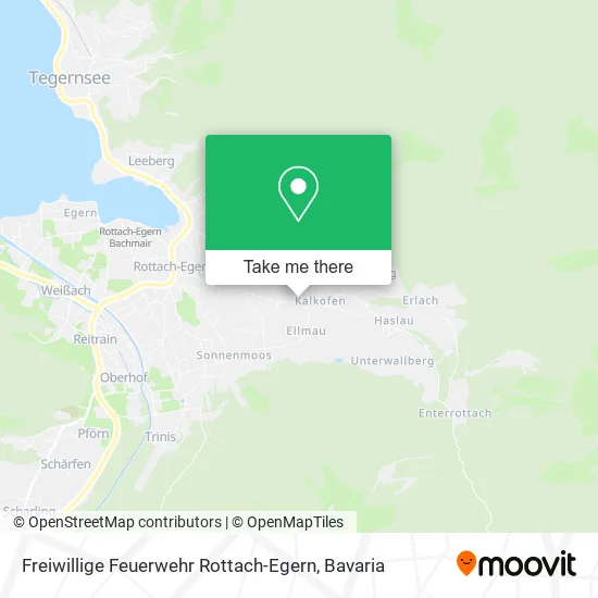 Карта Freiwillige Feuerwehr Rottach-Egern