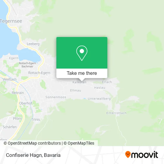 Карта Confiserie Hagn