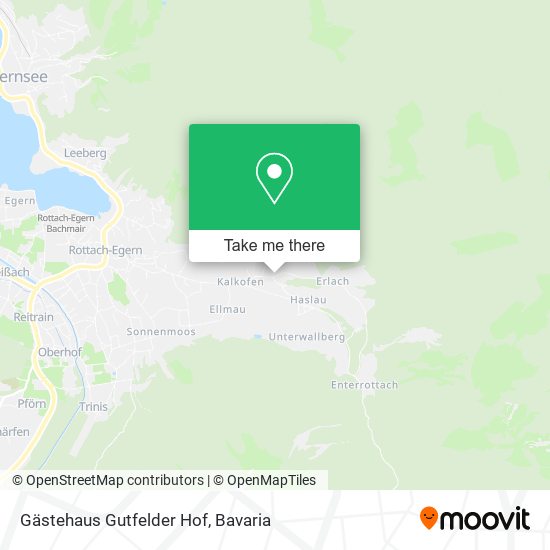 Gästehaus Gutfelder Hof map