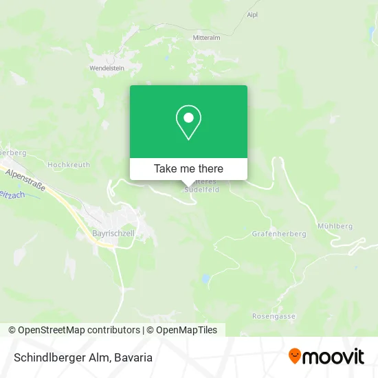 Карта Schindlberger Alm