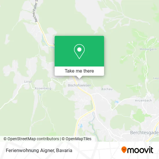 Карта Ferienwohnung Aigner