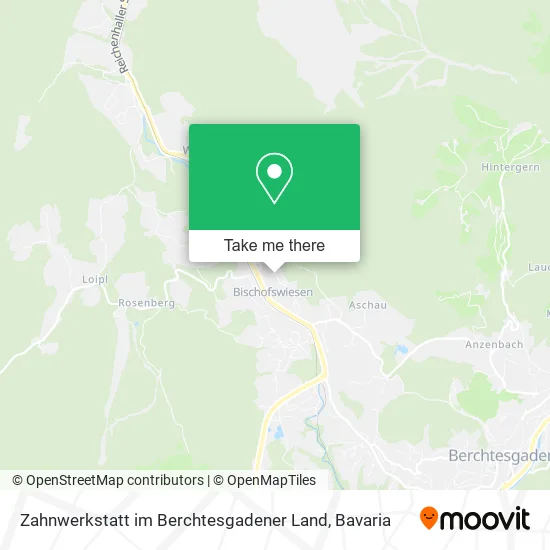 Карта Zahnwerkstatt im Berchtesgadener Land