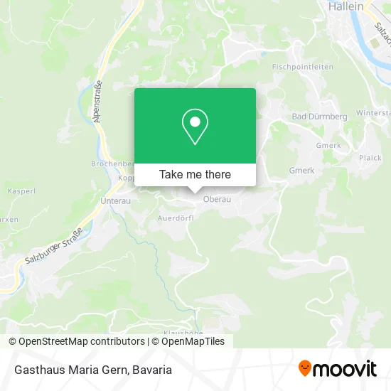 Карта Gasthaus Maria Gern