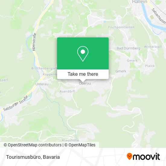 Карта Tourismusbüro