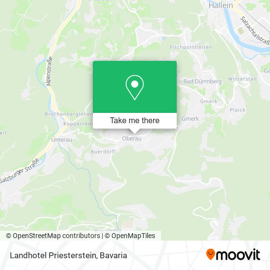 Landhotel Priesterstein map