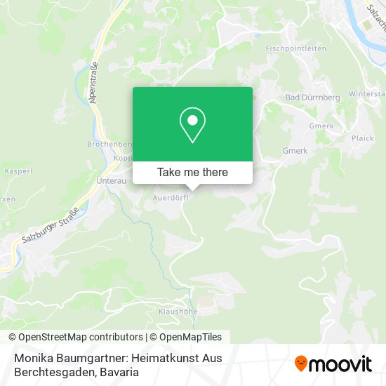 Monika Baumgartner: Heimatkunst Aus Berchtesgaden map