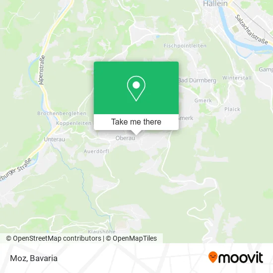 Карта Moz