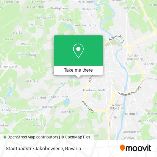 Карта Stadtbadstr./Jakobswiese