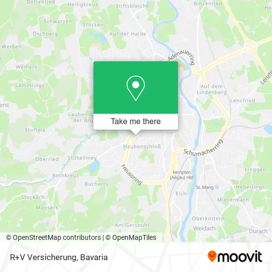 Карта R+V Versicherung