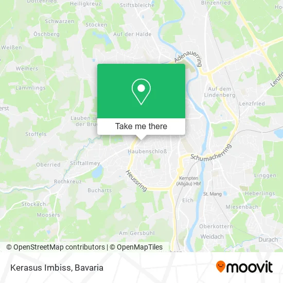 Карта Kerasus Imbiss