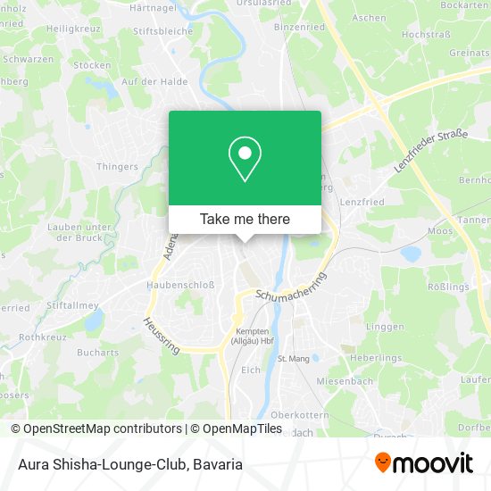Aura Shisha-Lounge-Club map