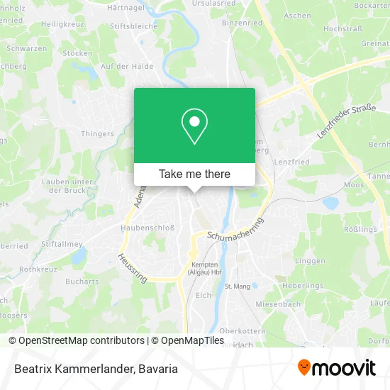 Карта Beatrix Kammerlander