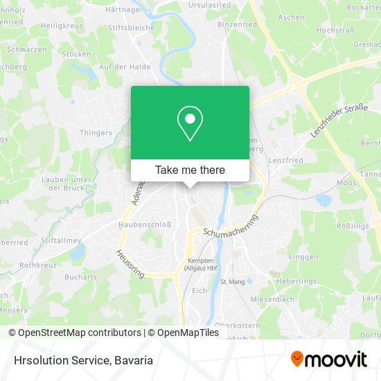 Карта Hrsolution Service