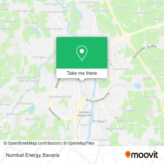 Numbat.Energy map