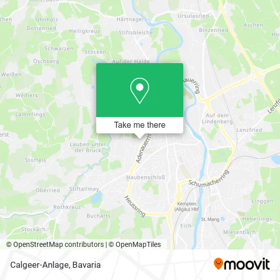 Карта Calgeer-Anlage