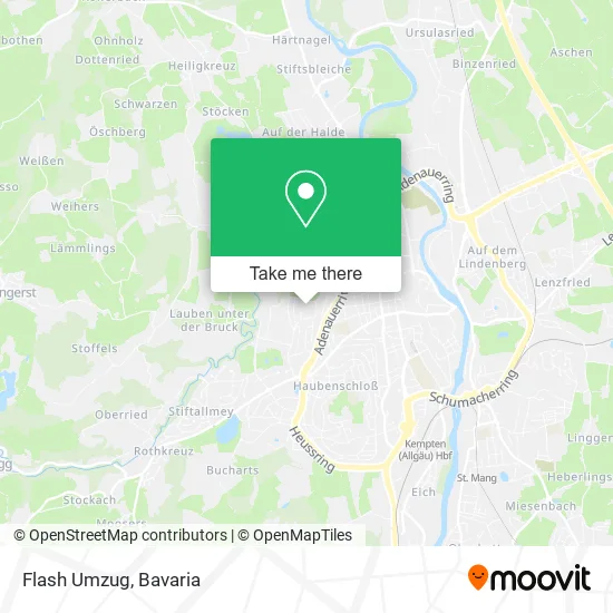 Карта Flash Umzug