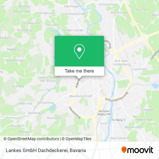 Lankes GmbH Dachdeckerei map