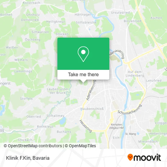 Карта Klinik F.Kin