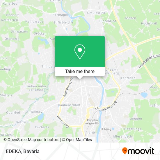 EDEKA map