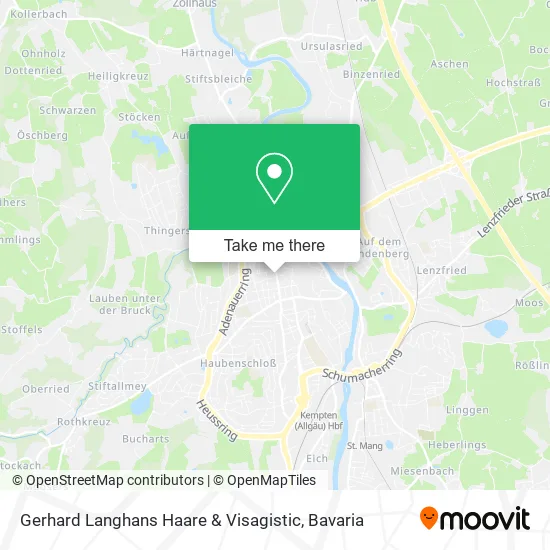 Карта Gerhard Langhans Haare & Visagistic