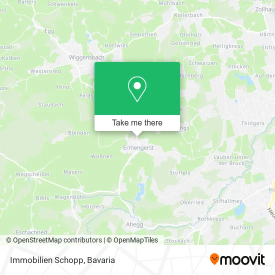 Карта Immobilien Schopp