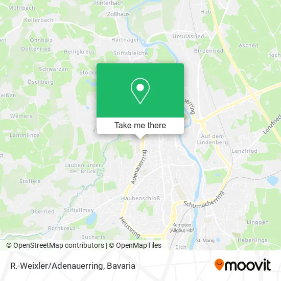 Карта R.-Weixler/Adenauerring