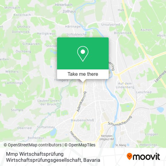 Mmp Wirtschaftsprüfung Wirtschaftsprüfungsgesellschaft map