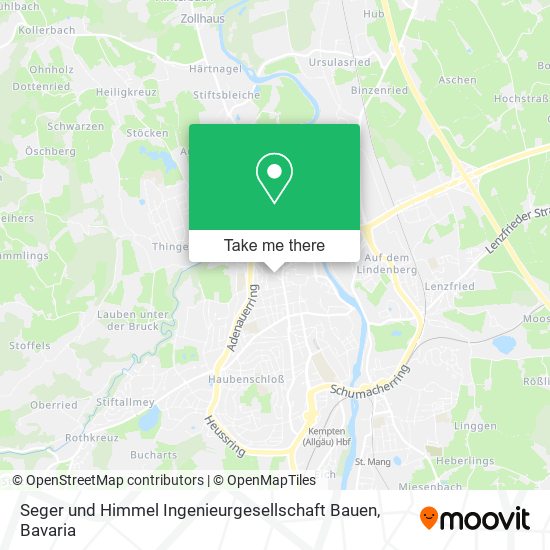 Seger und Himmel Ingenieurgesellschaft Bauen map