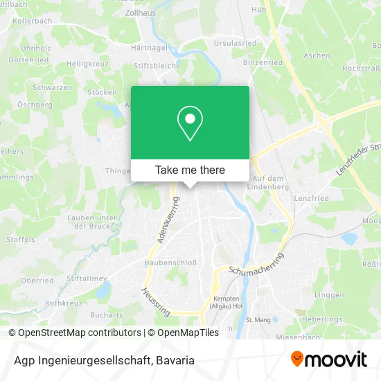 Карта Agp Ingenieurgesellschaft