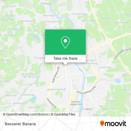 Карта Besserer