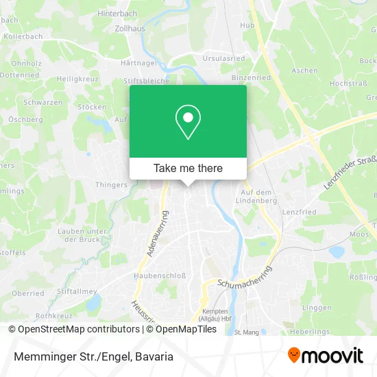 Карта Memminger Str./Engel