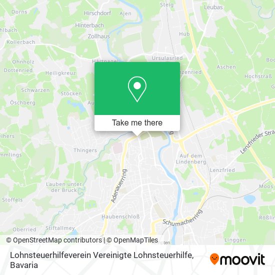 Lohnsteuerhilfeverein Vereinigte Lohnsteuerhilfe map
