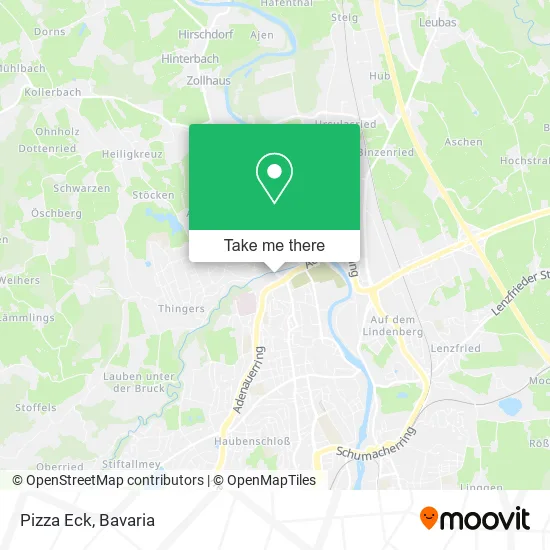 Карта Pizza Eck