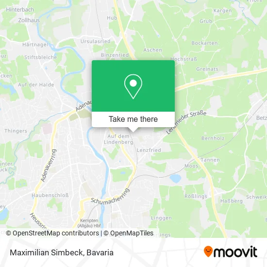 Карта Maximilian Simbeck