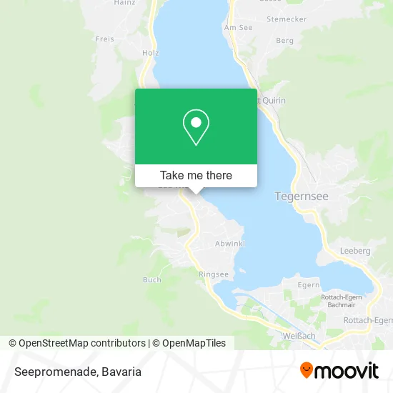 Карта Seepromenade