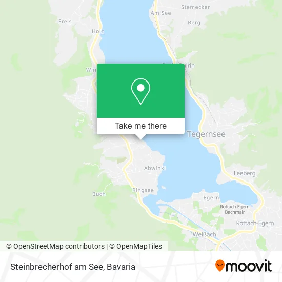 Карта Steinbrecherhof am See