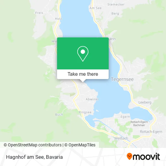 Карта Hagnhof am See