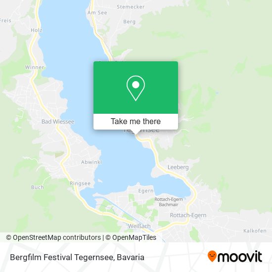 Bergfilm Festival Tegernsee map