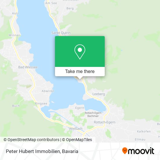 Peter Hubert Immobilien map