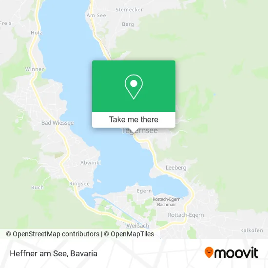 Карта Heffner am See
