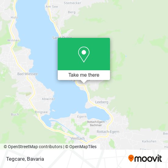 Tegcare map